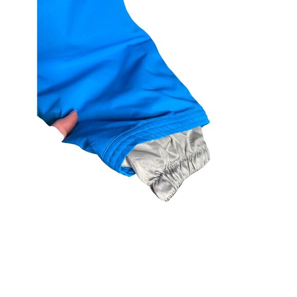 Roxy Womens Regular Fit Blue Snowboard Pants Size 16 With Velcro & Zipper Pocket - Picture 2 of 7